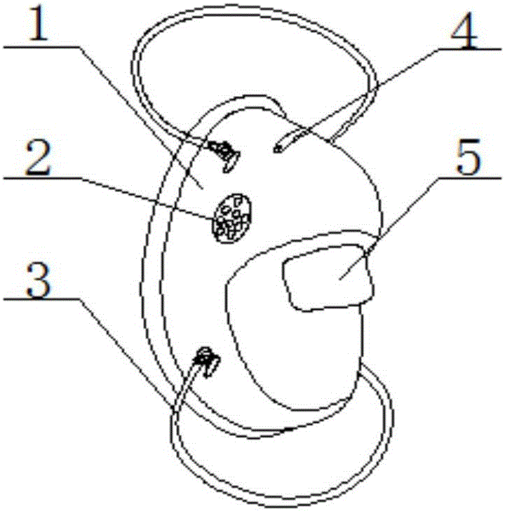 一種新型的加強型氧氣面罩的制作方法附圖