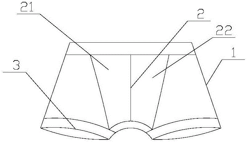 一種新型內(nèi)褲的制作方法附圖