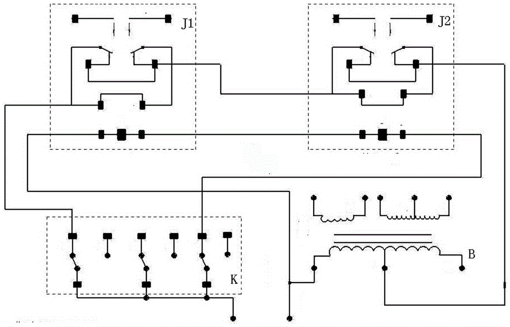 輸入電源手動轉(zhuǎn)換誤操作保護(hù)器的制造方法附圖