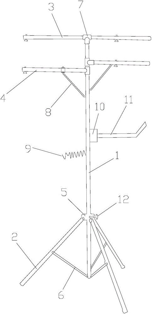 一種led日光燈架的制作方法附圖