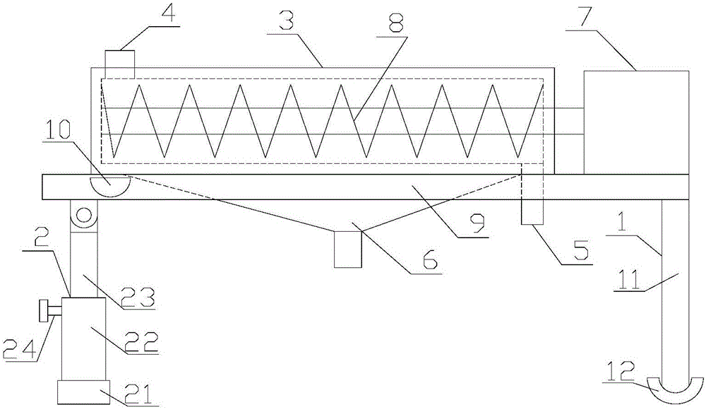 一種調(diào)節(jié)準(zhǔn)確的膠囊拋光機(jī)的制作方法附圖